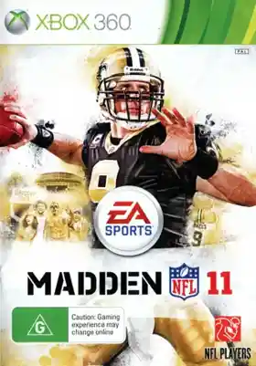 Madden NFL 11 (USA) box cover front